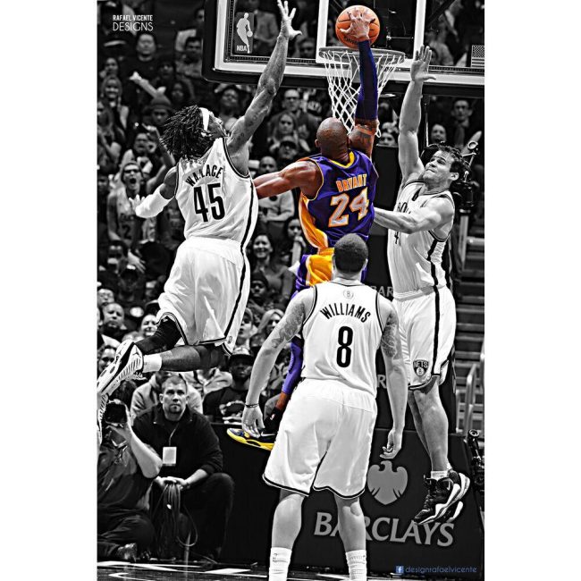 Kobe Bryant Basketball Icon Paint By Numbers