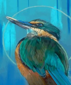 Sacred Kingfisher Birds Paint By Numbers