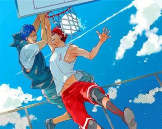 Kurokos Basketball Anime Paint By Numbers