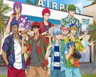 Kurokos Basketball Anime Paint By Numbers