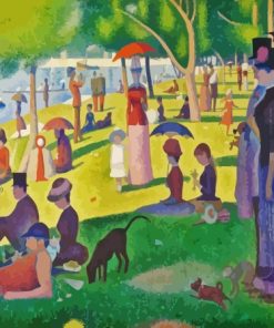 Seurat La Grande Jatte Paint By Numbers