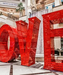 Las Vegas Love Art Paint By Numbers