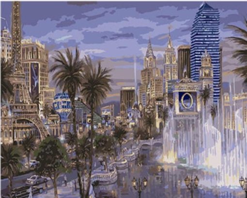 Las-Vegas-paint-by-numbers