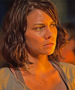 Lauren Cohan Celebrity Paint By Numbers