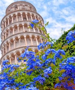 Leaning Tower Pisa Italy Paint By Numbers