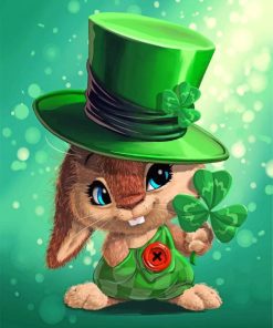 Leprechaun Anime Rabbit Paint By Numbers