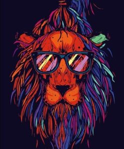 Lion Leo Art Paint By Numbers