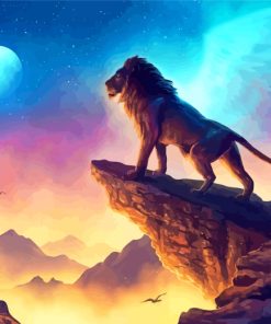 Lion King Animals Paint By Numbers