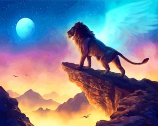 Lion King Animals Paint By Numbers