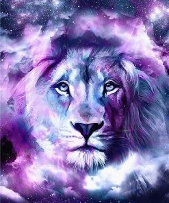 Lion Galaxy Paint By Numbers