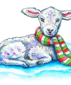Little Lamb Animal Paint By Numbers