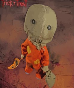 Horror Movie Sam Paint By Numbers