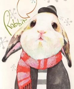 Little Rabbit Animal Paint By Numbers