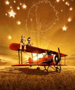 Little Prince Airplane Animation Paint By Numbers