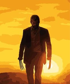 Logan Wolverine Paint By Numbers