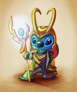 Loki Meets Stitch Paint By Numbers