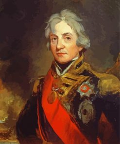 Horatio Nelson Maritime Theme Paint By Numbers