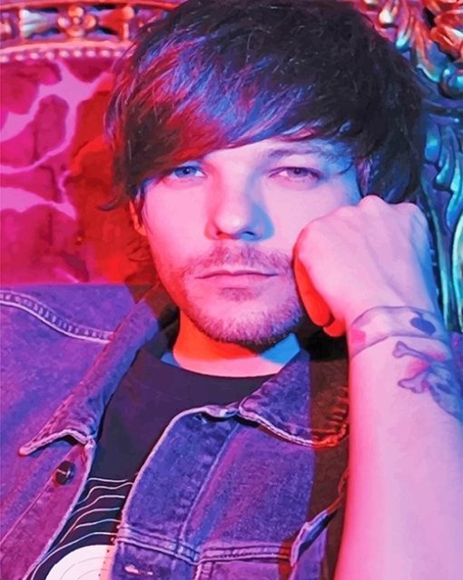 Louis-tomlinson-adult-paint-by-numbers