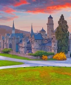 Lowenburg Castle Germany Paint By Numbers