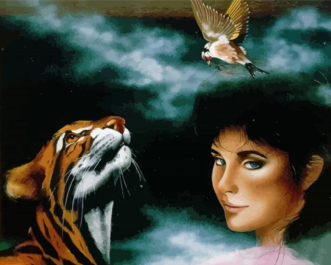 Finalizing the Luc Genot Abstract Paint By Numbers Artwork