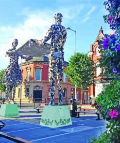 Lurgan Town Soccer Club Paint By Numbers