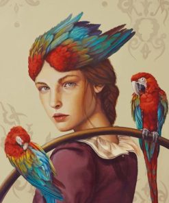 Macaw Birds Paint By Numbers