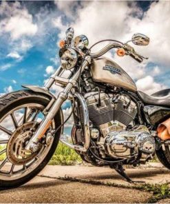 Motorbike Engines Artistry Paint By Numbers