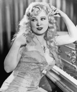 Mae West Classic Paint By Numbers