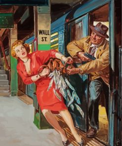 Elegant Mafia Woman Paint By Numbers