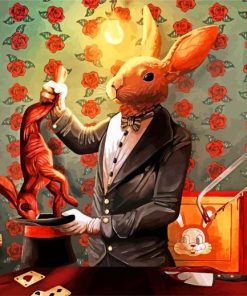 Magic Rabbit Paint By Numbers