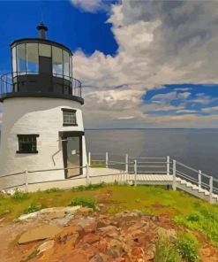 Maine Lighthouse Seascapes Paint By Numbers