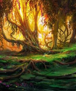 Majestic Tree Nature Paint By Numbers