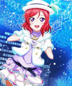 Maki Nishikino Love Live Paint By Numbers