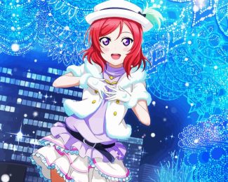 Maki Nishikino Love Live Paint By Numbers