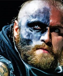 Malakai Black Wrestling Paint By Numbers