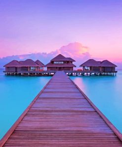 Maldives Seascapes Paint By Numbers