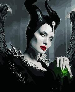 Maleficent Movie Scene Paint By Numbers