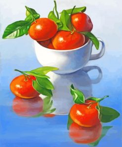 Mandarine by the Cup Paint By Numbers