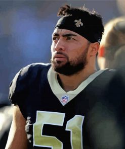 Football Star Manti Te'o Paint By Numbers