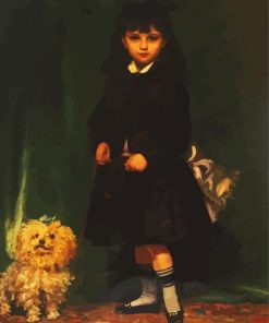 Marie Anne Painting by Carolus Duran Paint By Numbers