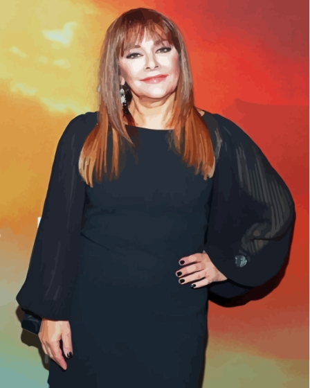 Finalizing the paint by numbers artwork