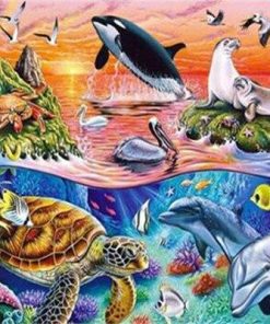 Marine Life Paint By Numbers