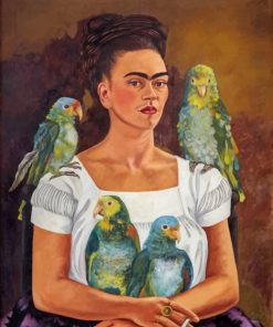 Frida Kahlo's Parrots Paint By Numbers