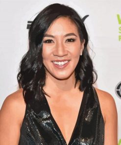 Michelle Kwan Olympic Champion Paint By Numbers