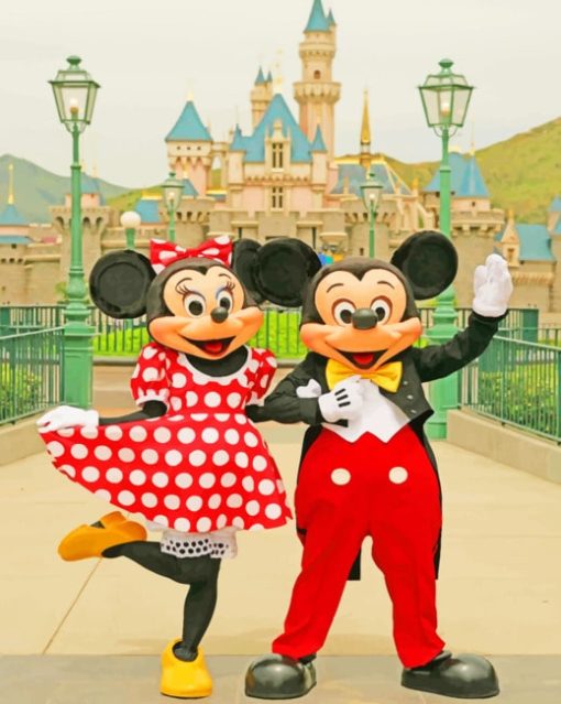 Mickey-and-Minnie-Disneyland-paint-by-numbers