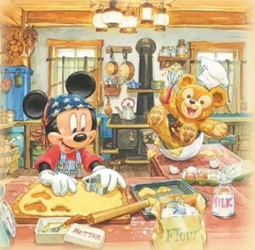 Mickey_Makes_Candy_-_Cartoon_and_Animation_Paint_By_Numbers