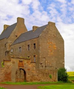 Midhope Castle Scotland Paint By Numbers
