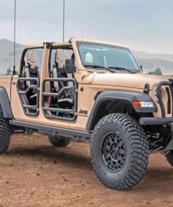 Military Jeep Cars Paint By Numbers