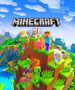 Play Minecraft Online Paint By Numbers