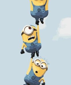 Bob The Minion Animation Paint By Numbers